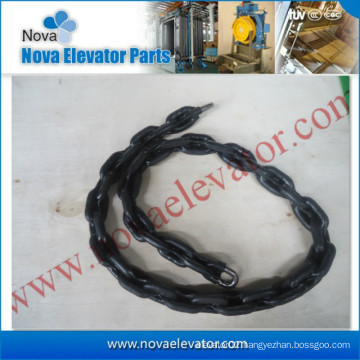 Plastic Wrapped Elevator Compensation Chain